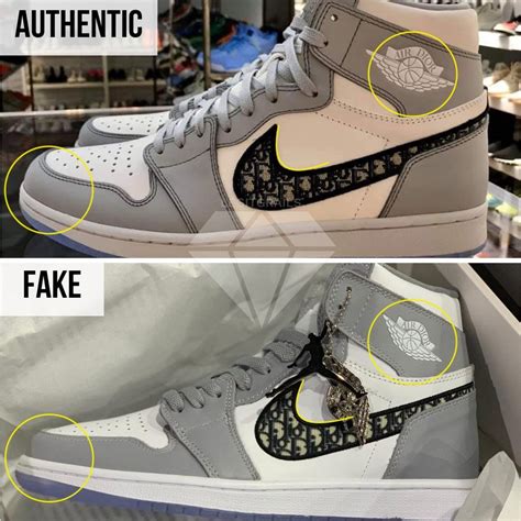 dior jordans fake|Warning: Fake Dior x Air Jordan 1s Are Popping Up .